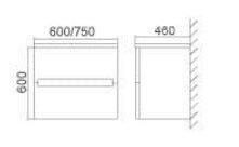 BELLA 600/750 ( WALL Hung)