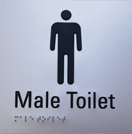 TP SIGN-MALE - Brass & Oak Interiors